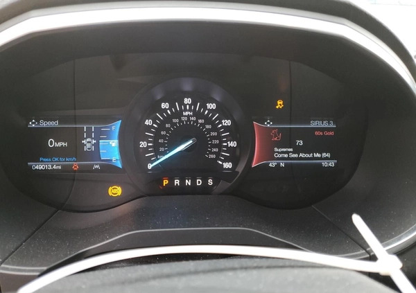 Ford EDGE cena 49000 przebieg: 78878, rok produkcji 2019 z Działoszyn małe 79
